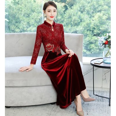 Robe de mariage longue
