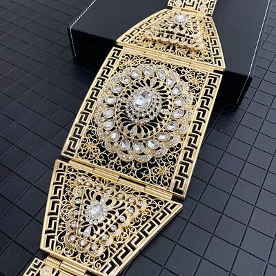 Style-marocain-grande-ceinture-en-or-derni-re-conception-l-gante-rectangulaire-cristal-taille-cha-ne