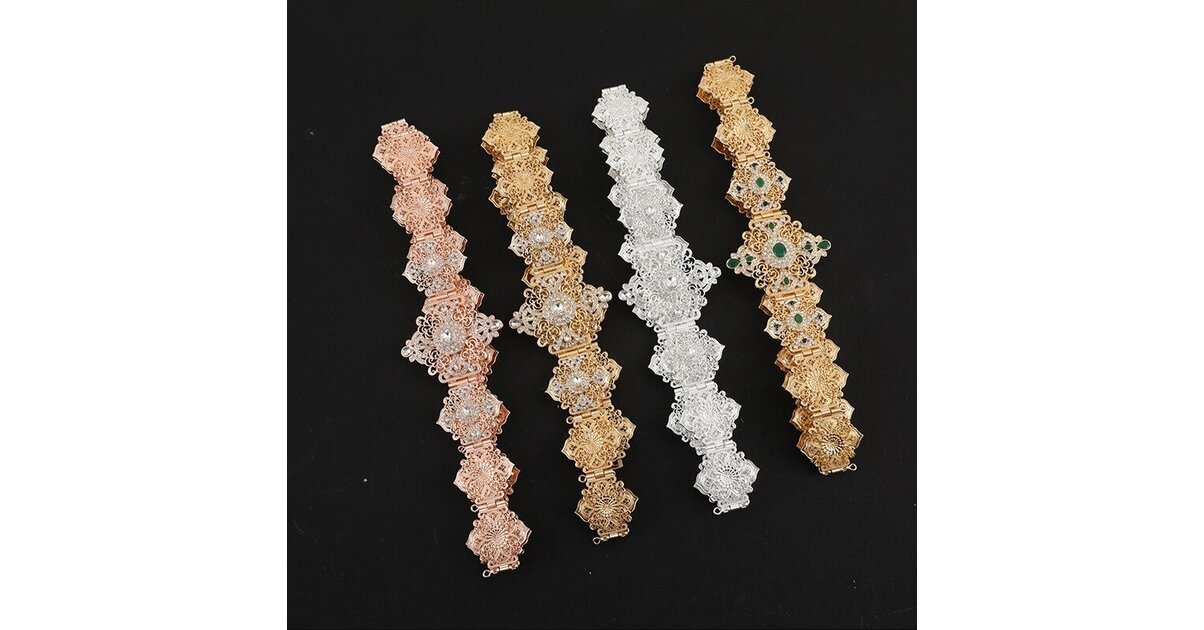 Bracelet citrine chauffée (perles baroques) – La Boite à Cailloux Bracelet citrine chauffée (perles baroques) – La Boite à Cailloux