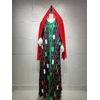 Caftan robe moderne noire
