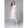 Robe fleurie blanche