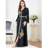 Caftan noir orientale