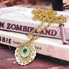 Collier arabe strass