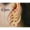 boucles d oreilles africain