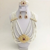 Mari-e-africaine-en-perles-dor-es-accessoires-de-luxe-bijoux-de-mariage-alg-riens-collier