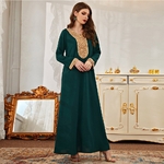 Robe verte femme