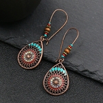 boucle d oreille boho cuivre