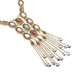 Nouveau-collier-Boho-pierre-naturelle-pendentif-pour-femmes-70cm-cha-ne-boh-me-collier-Bijoux-Mode