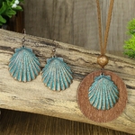 Boucles d oreilles  collier hippie plage