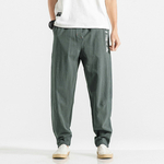 Pantalon homme lin