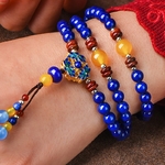 Bracelet-ethnique-chinois-pour-femmes-Long-style-r-tro-cha-ne-de-main-bijoux-pour-filles