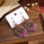 Boucles d oreilles  goutte d eau couleur