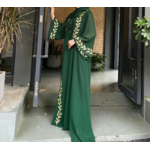 Robe verte ample