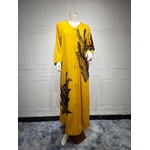 robe jaune arabe
