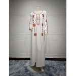Robe blanc arabe