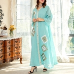 caftan en lin