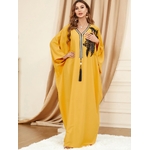 Abaya jaune