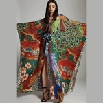 Cardigan long imprimé