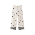 Pantalon broderie boheme