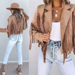 Veste cuire femme