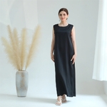 Robe noir sans manche