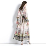 Robe trapèze  fleuri