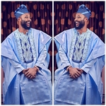 Bazin homme africain