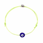 Bracelet mauvais oeil vert