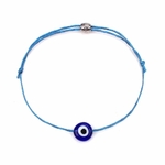 Bracelet mauvais oeil bleu