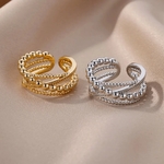 Bague torsadé