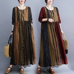 Robe vintage en ling