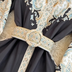 Robe imprimé ceinture