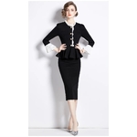 Robe noir vintage