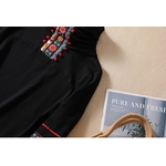 pull  patchwork femme