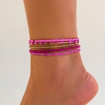 bracelet boho cheville