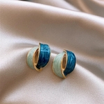 Boucles doreilles croisée femme
