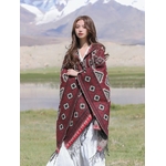 Poncho boho hiver