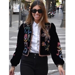 Veste boheme velours
