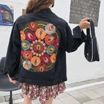 Veste jean femme