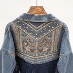 veste en broderie femme