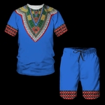 short et t-shirt Dashiki homme