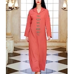 Jellaba moderene strass
