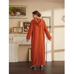 jellaba orange femme