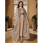 Ensemble robe et cardigan caftan