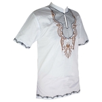 V-tements-africains-brod-s-ethniques-pour-hommes-chemise-courte-musulmane-Dashiki-hauts-pour-hommes-tenue