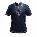 Dashiki-T-shirt-brod-pour-hommes-v-tements-de-vacances-africains-Cool-de-haute-qualit-livraison