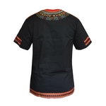T-shirt-en-coton-avec-impression-de-cire-pour-homme-v-tements-africains-en-Bazin-kurta