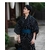 kimono rayé homme