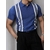 Polo bleu homme