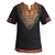 T-shirt-en-coton-avec-impression-de-cire-pour-homme-v-tements-africains-en-Bazin-kurta